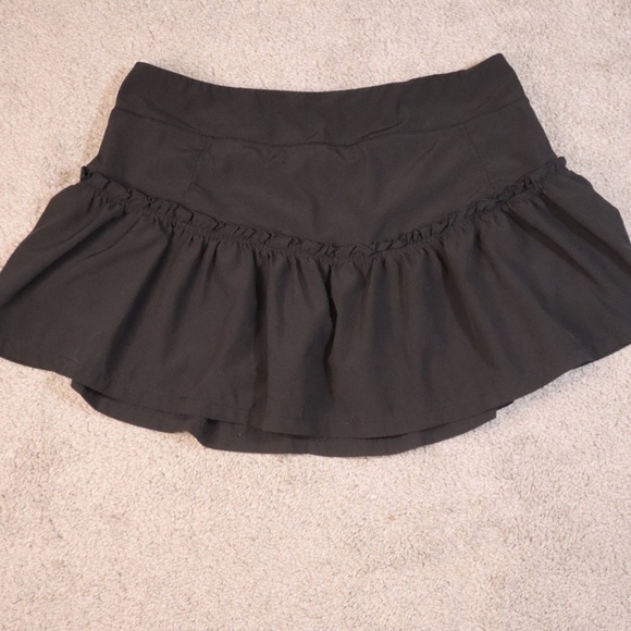 Dark Academia Kyodan Ruffle Mini Skirt - Picture 1 of 6